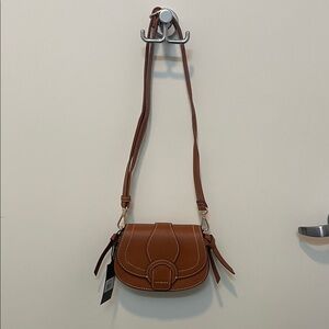 Rachel Zoe Tan Leather Crossbody Bag